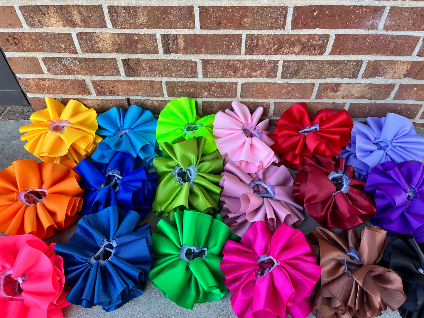 LARGE RUFFLE ANKLETS
